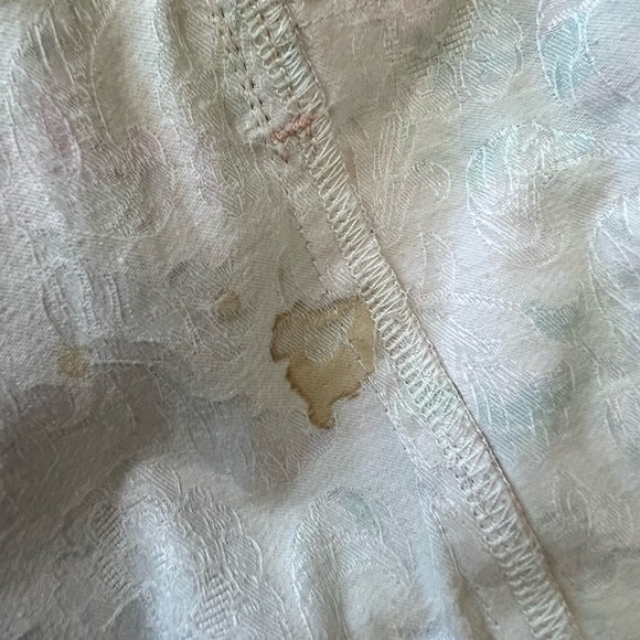 Topshop pink floral denim coordinating denim jean skirt jacket set - Picture 11 of 13